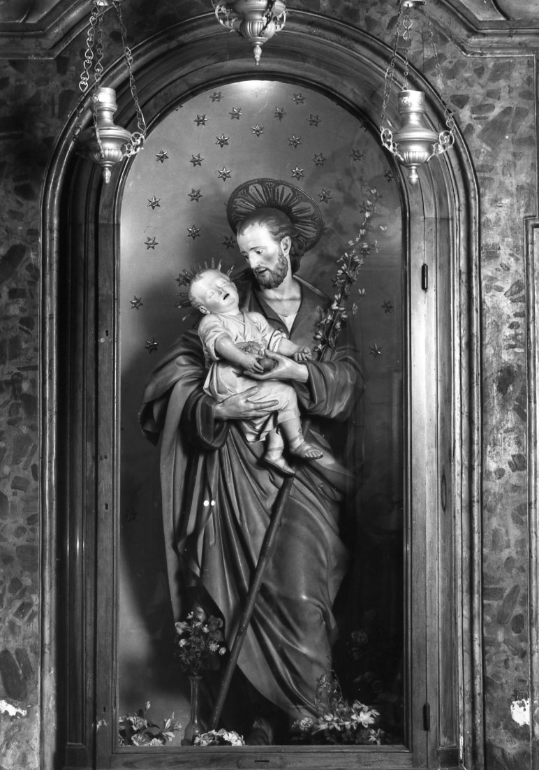 San Giuseppe con il Bambino (statua) - bottega Ballanti Graziani (seconda metà sec. XVIII)