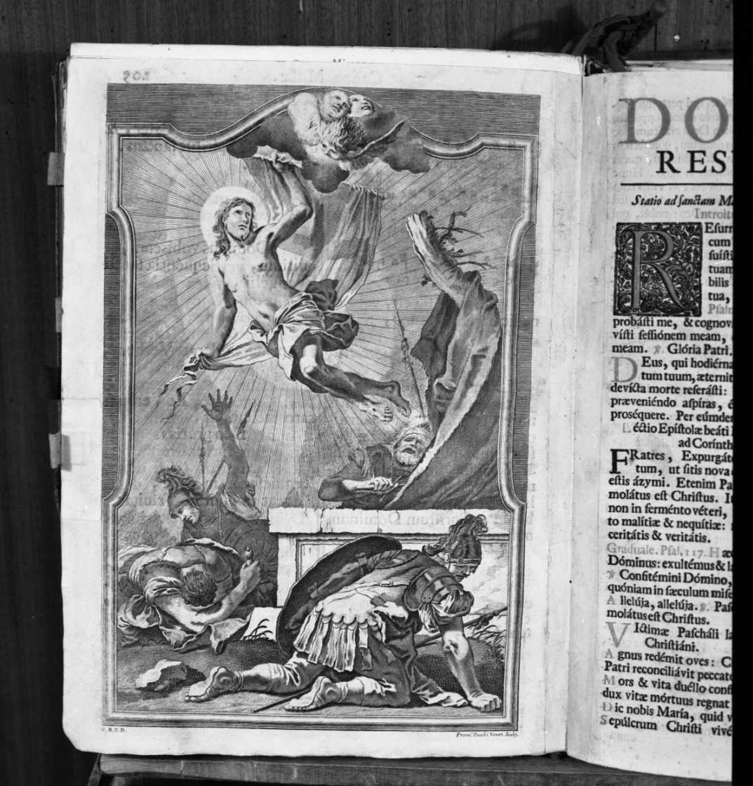 Missale romanum (coperta di libro liturgico) di Poleti Andrea (sec. XVIII)