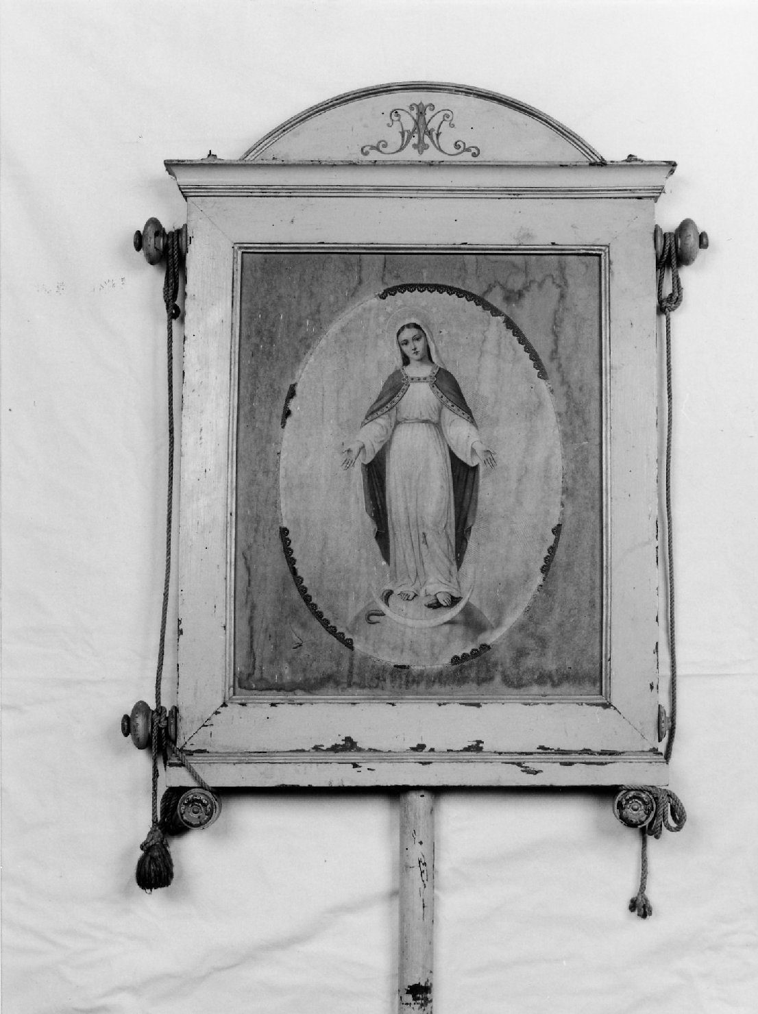 Madonna Immacolata (emblema di confraternita) - bottega romagnola (prima metà sec. XIX)