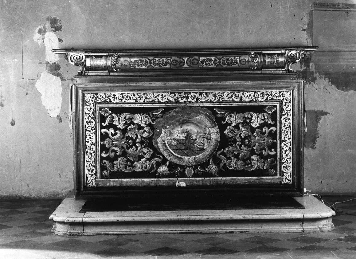 mensa d'altare - manifattura romagnola (prima metà sec. XVIII)