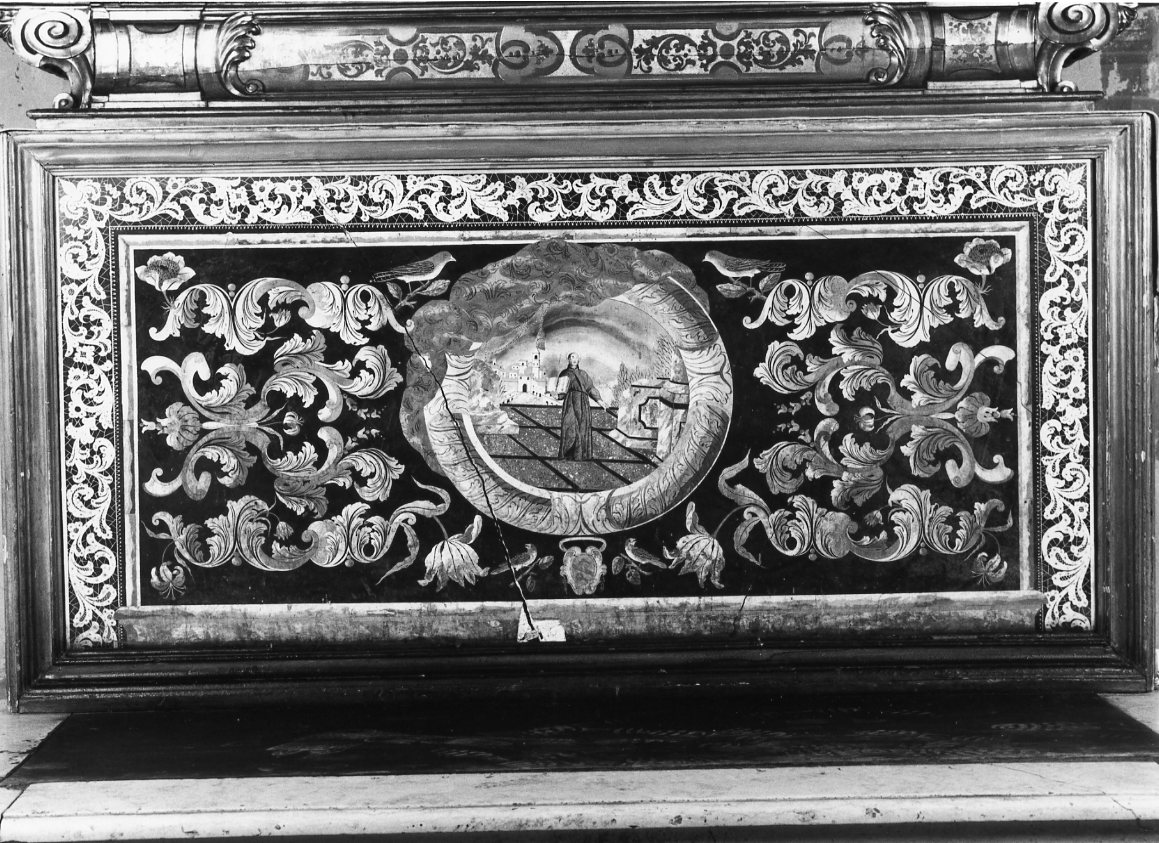 motivi decorativi vegetali; San Gaetano, motivi decorativi vegetali (paliotto) - manifattura romagnola (prima metà sec. XVIII)