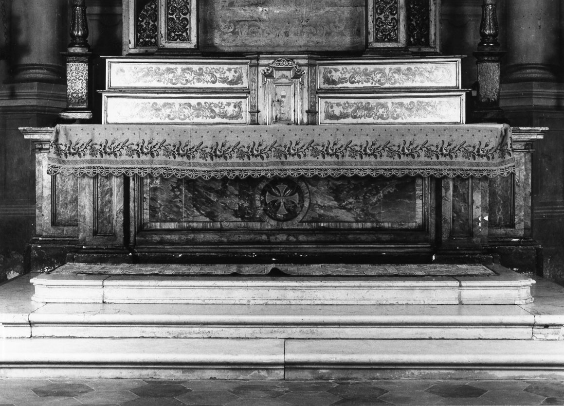 altare - manifattura romagnola (prima metà sec. XVIII)