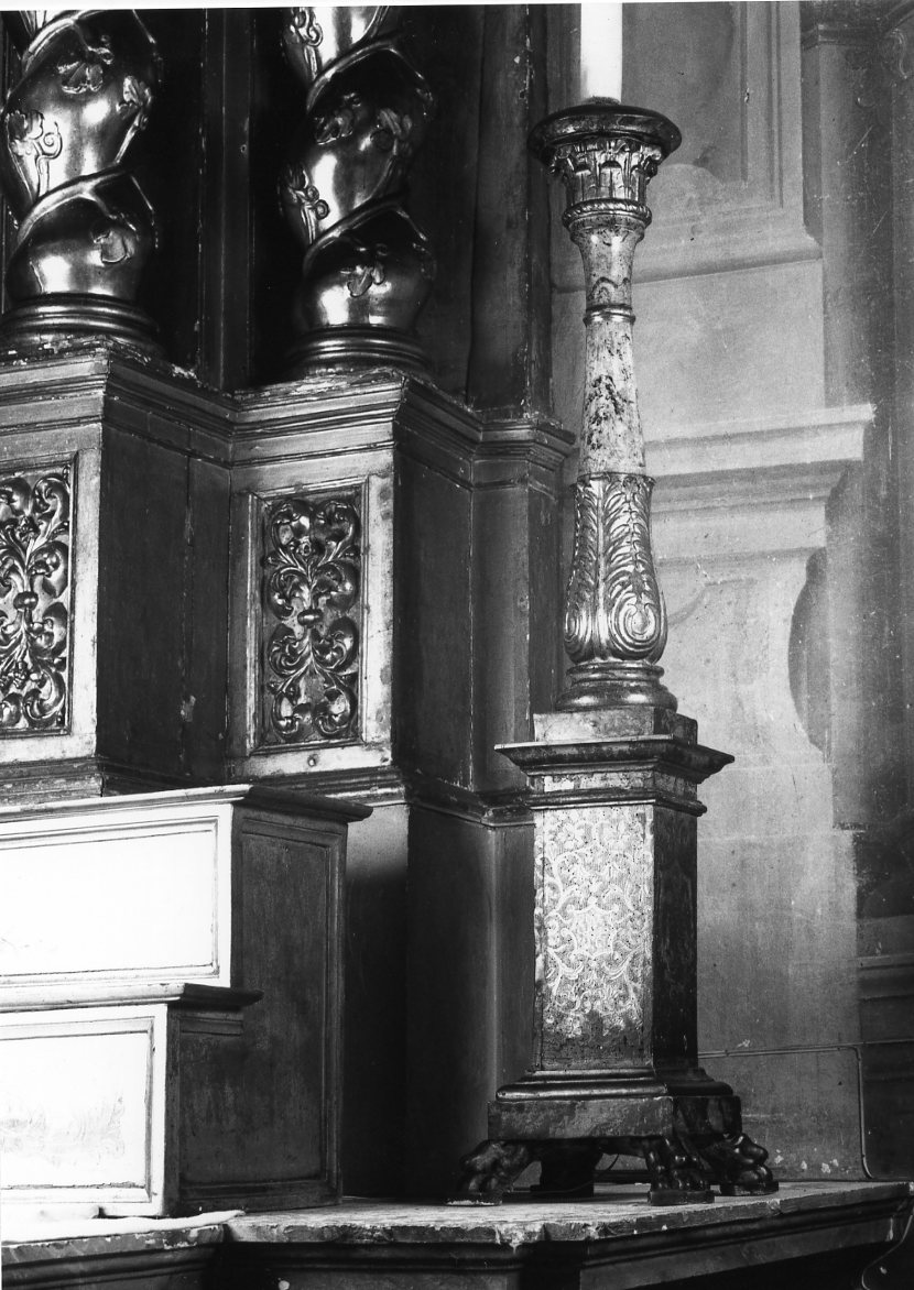 candelabro - manifattura romagnola (sec. XVIII)