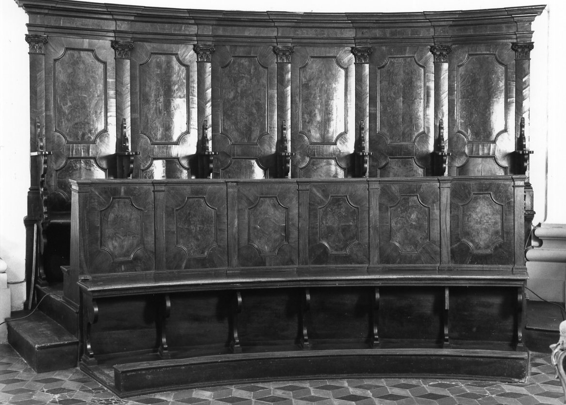 stalli del coro di Gavasini Giuseppe (sec. XVIII)