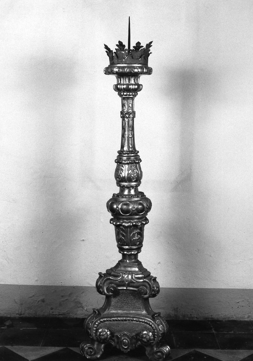 candelabro - manifattura romagnola (prima metà sec. XIX)
