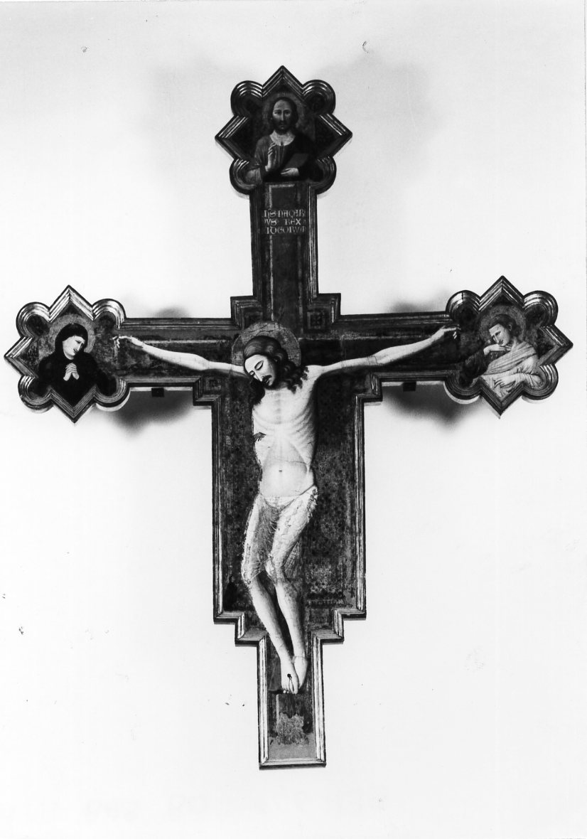 croce dipinta di Maestro del Refettorio di Pomposa (attribuito) (sec. XIV)