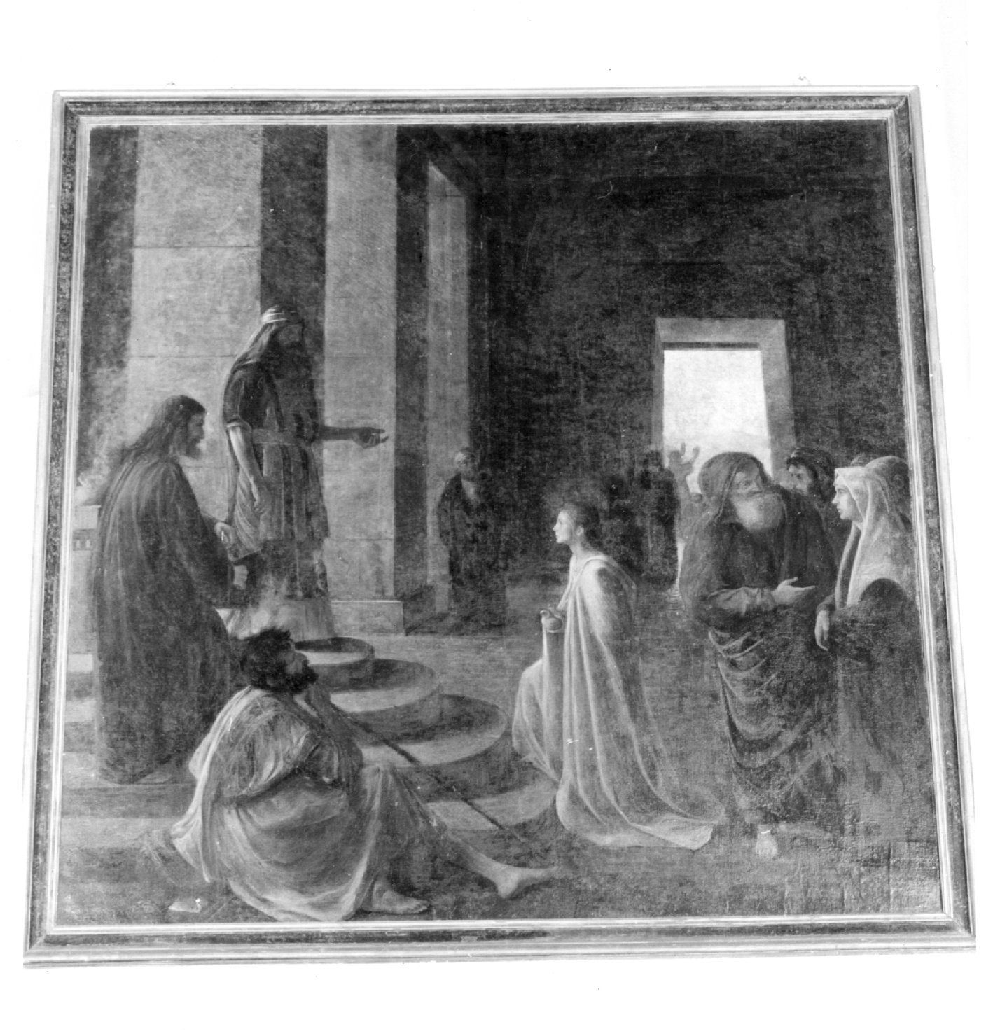 presentazione di Maria Vergine al tempio (dipinto) di Cini Marco (inizio sec. XX)