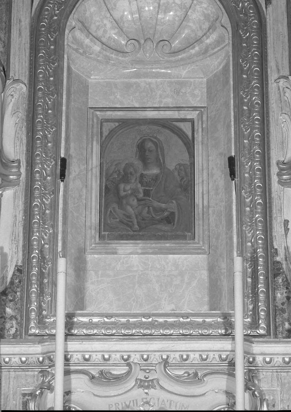Madonna del Carmine, Madonna con Bambino (dipinto) di Checchi Antonio detto Guidaccio da Imola (seconda metà sec. XV)