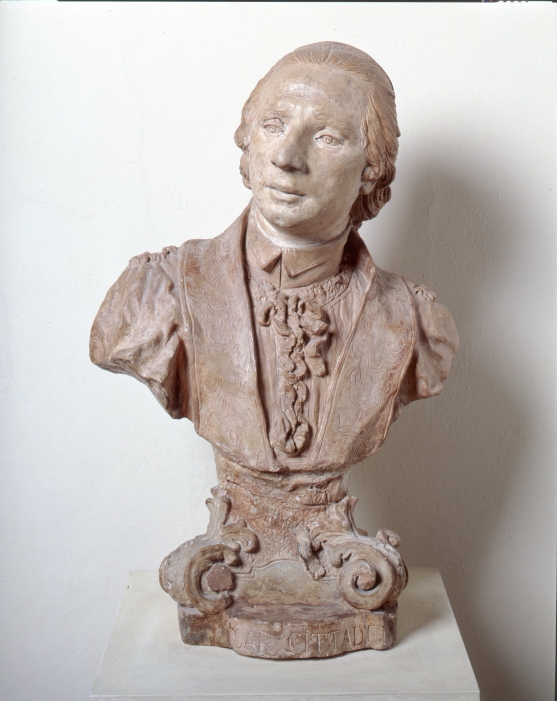 autoritratto di Cesare Cittadella (?) (busto) di Cittadella Cesare (attribuito) (sec. XVIII)