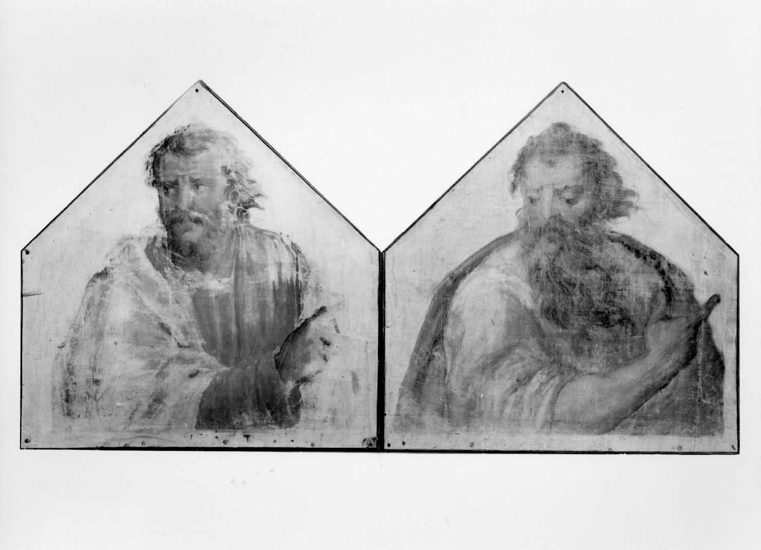 Zaccaria (dipinto, elemento d'insieme) di Filippi Sebastiano detto Bastianino (sec. XVI)