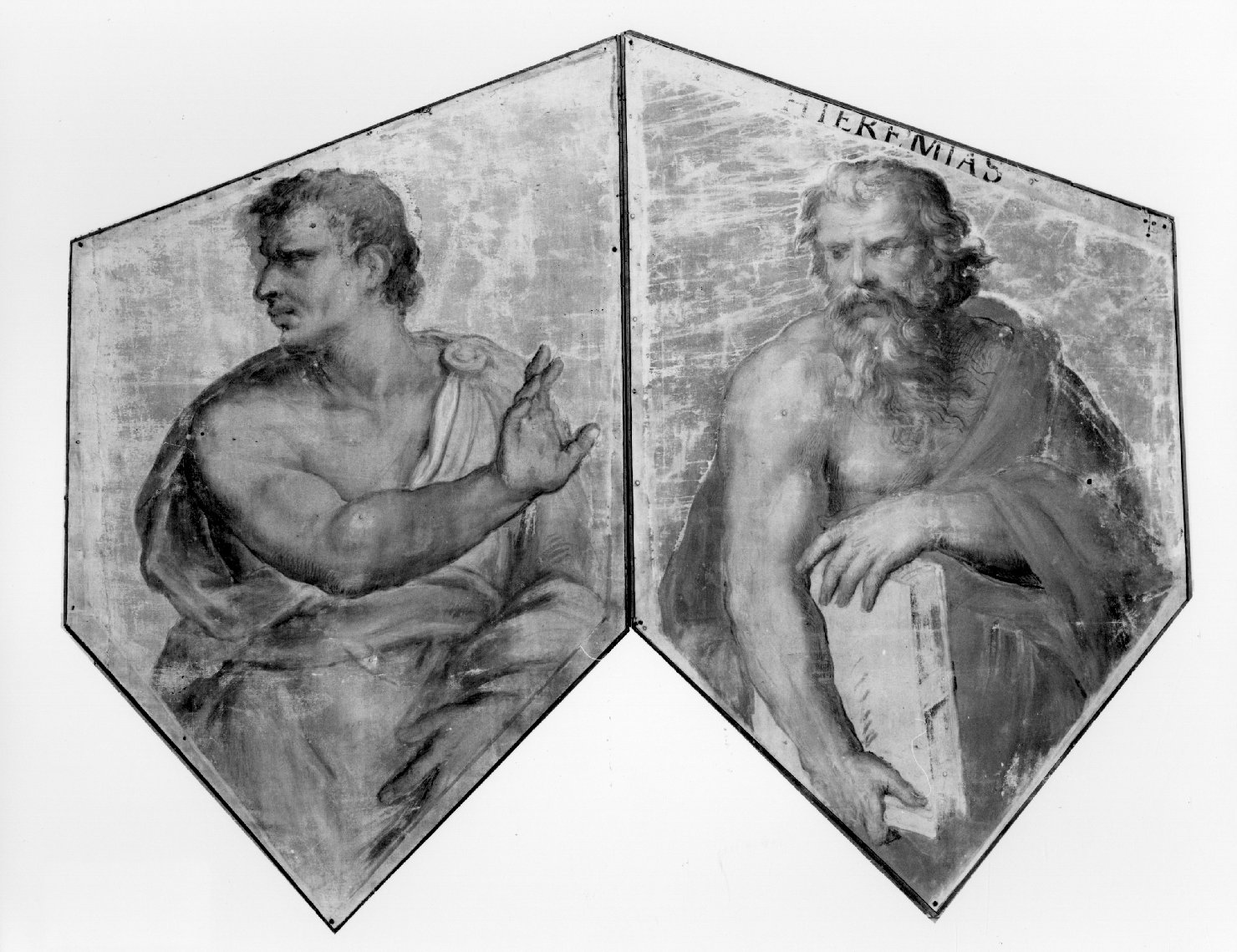 Geremia (dipinto, elemento d'insieme) di Filippi Sebastiano detto Bastianino (sec. XVI)