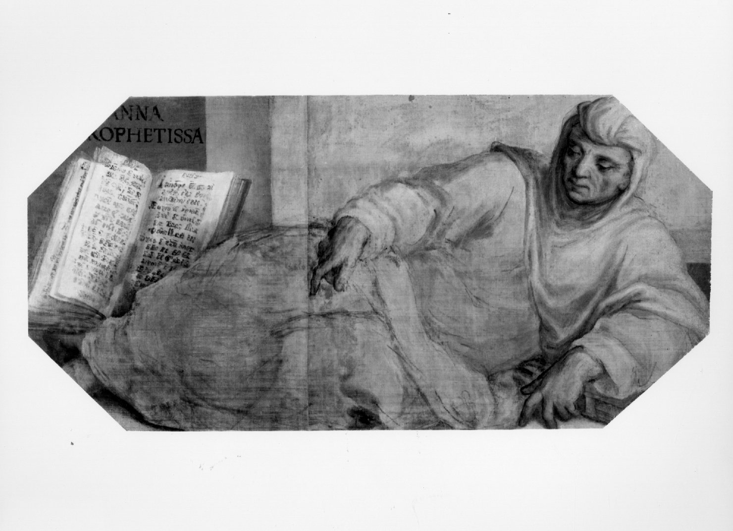 Isaia (dipinto, elemento d'insieme) di Filippi Sebastiano detto Bastianino (sec. XVI)