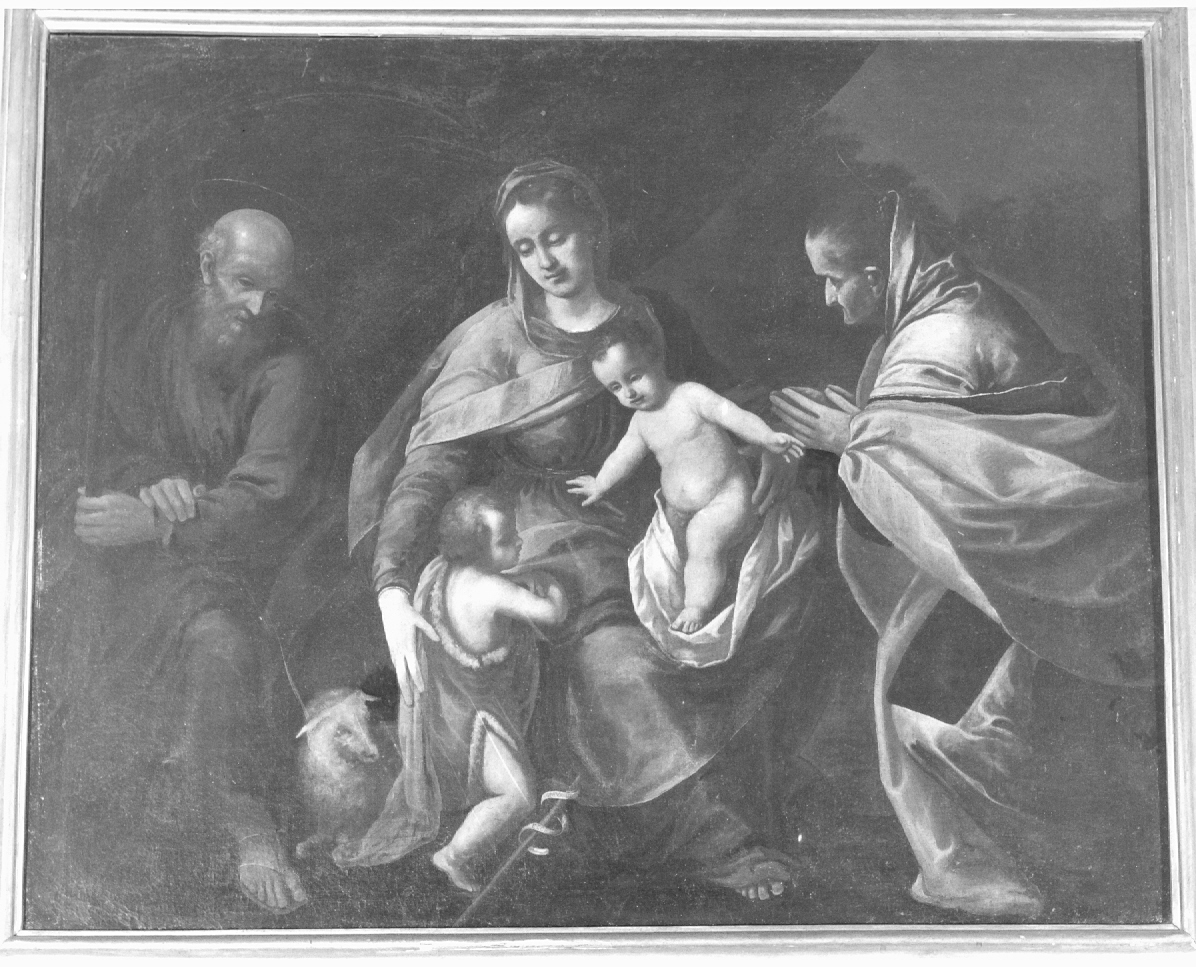 Sacra Famiglia con Sant'Anna e San Giovannino (dipinto) - ambito fiorentino (sec. XVIII)