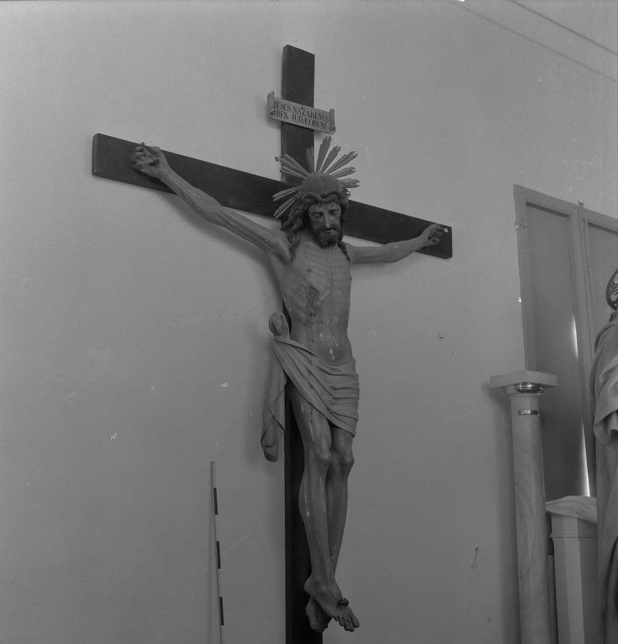 Cristo crocifisso (scultura) - ambito tedesco (seconda metà sec. XV)