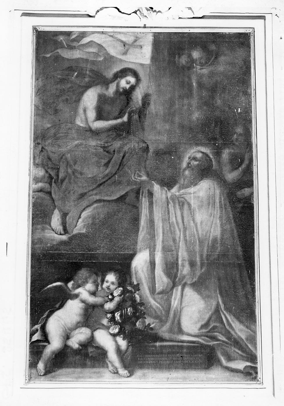 Beato Michele Pini (pala d'altare) di Missiroli Tommaso detto Villano (attribuito) (ultimo quarto sec. XVII)