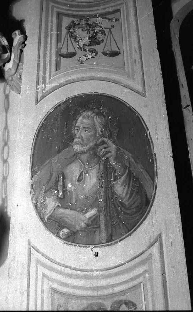 Cristo e gli Apostoli (dipinto) di Borghesi Francesco detto Giapitè (attribuito) (sec. XIX)