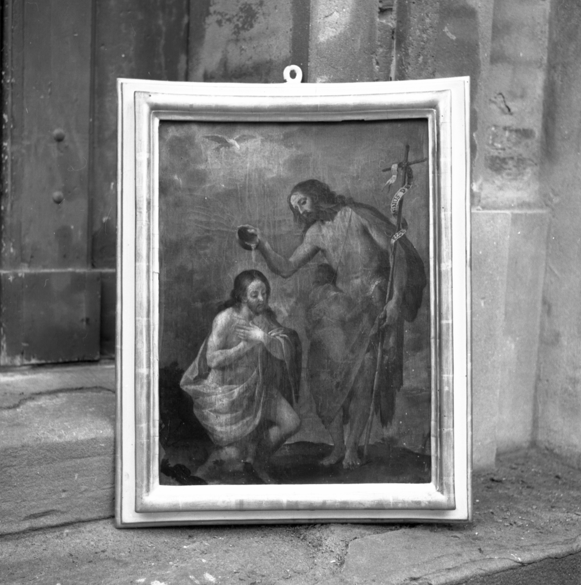 battesimo di Cristo (dipinto) - ambito Italia centrale (sec. XVIII)