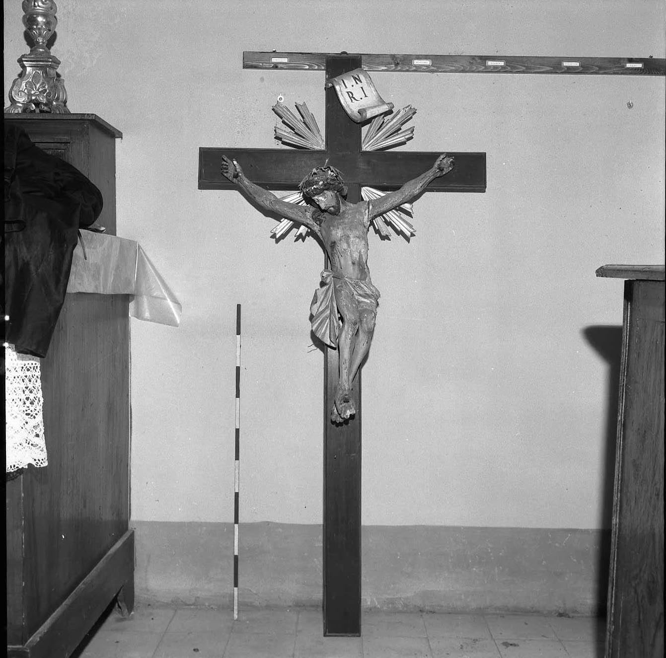Cristo crocifisso (scultura) - bottega ravennate (?) (sec. XVIII)