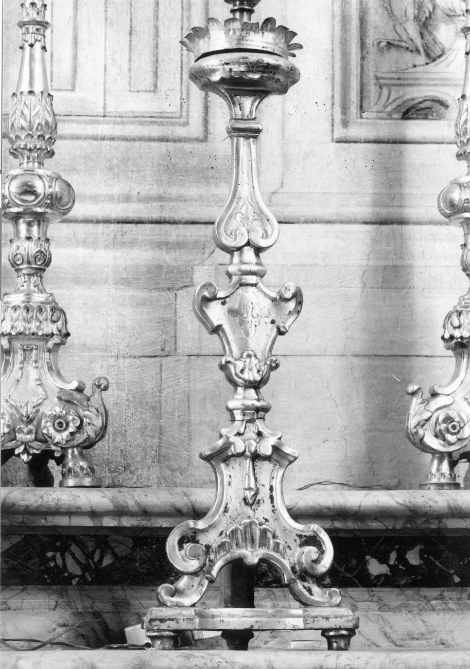 candeliere - manifattura romagnola (sec. XVIII)