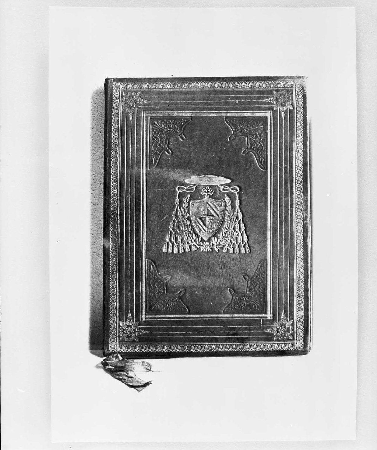 coperta di libro liturgico - bottega romagnola (sec. XIX)