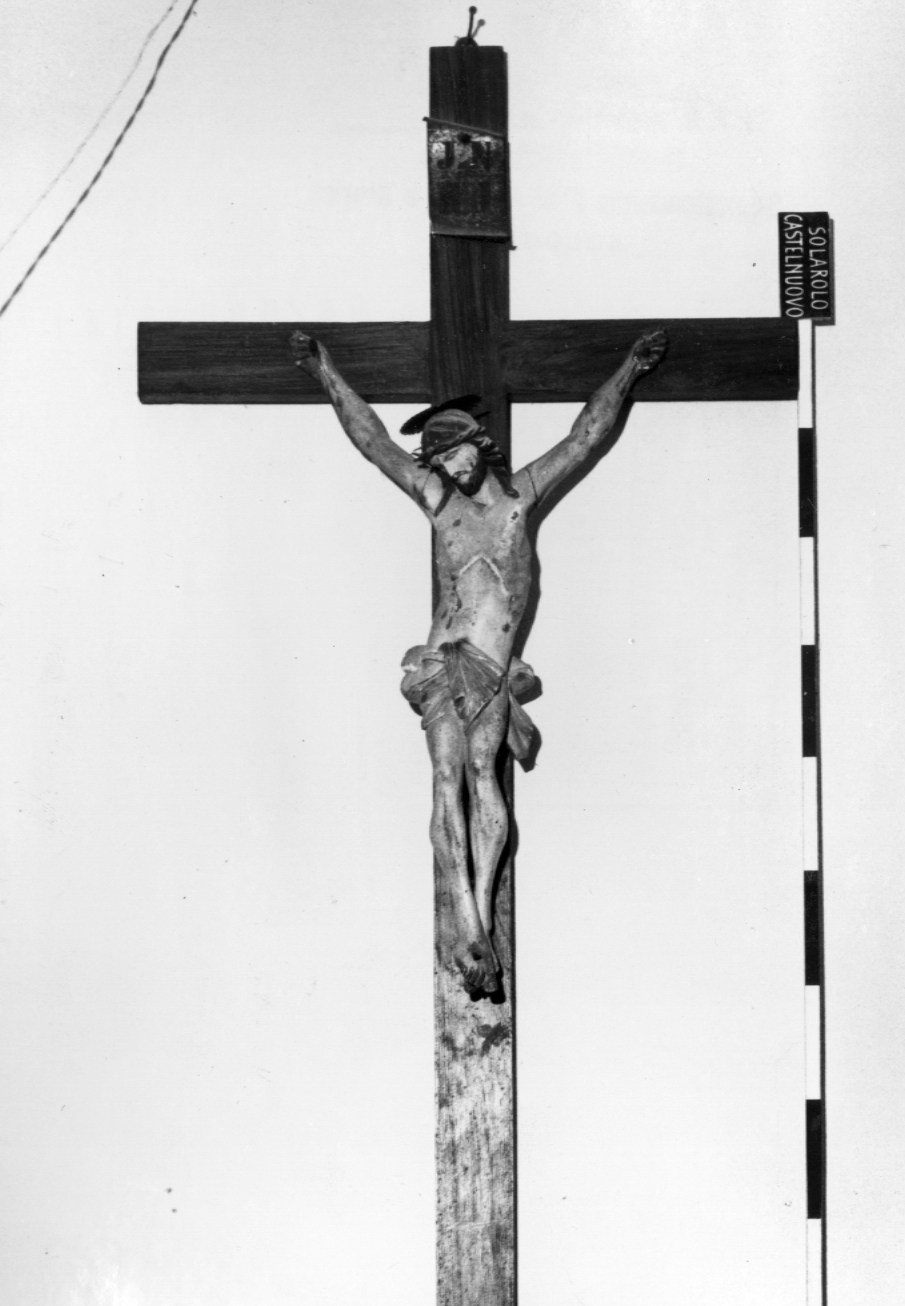 Cristo crocifisso (crocifisso) - produzione romagnola (sec. XVIII)