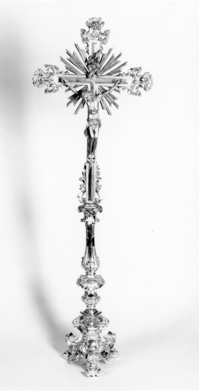 croce d'altare - bottega emiliana (metà sec. XVIII)