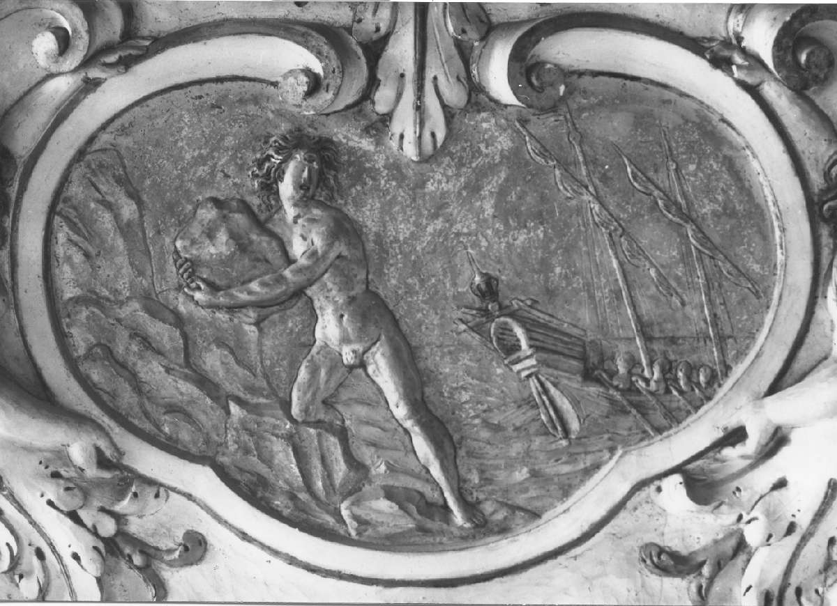 Polifemo (rilievo) di Colombi Luca (e aiuti) (metà sec. XVII)