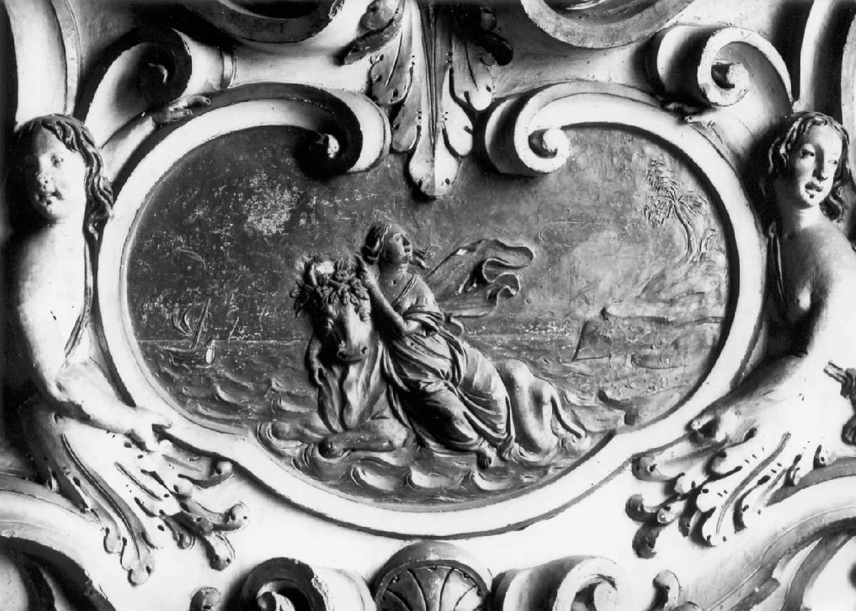 ratto d'Europa (rilievo) di Colombi Luca (e aiuti) (metà sec. XVII)