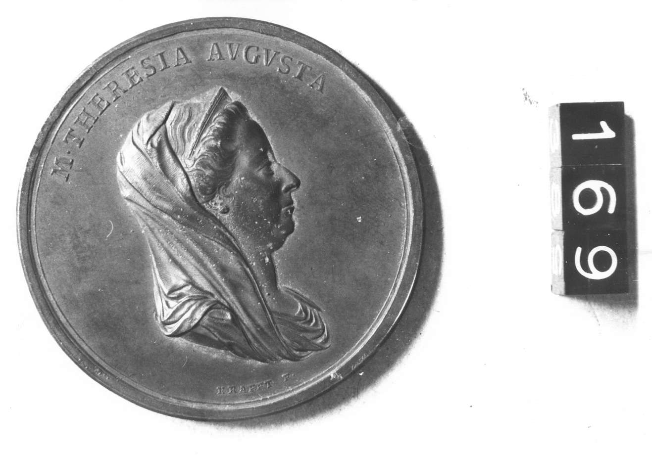 medaglia di Krafft Martin (sec. XVIII d.C)
