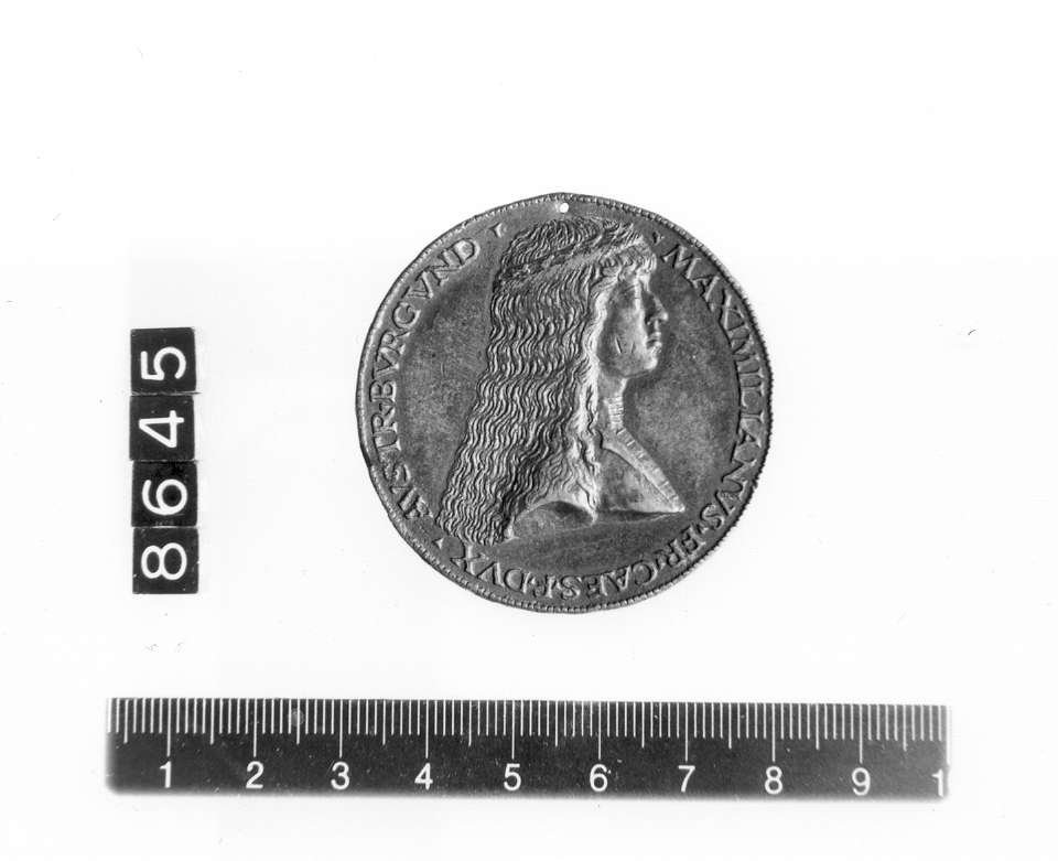 medaglia di Dei Filangieri di Candida Giovanni (sec. XV d.C)
