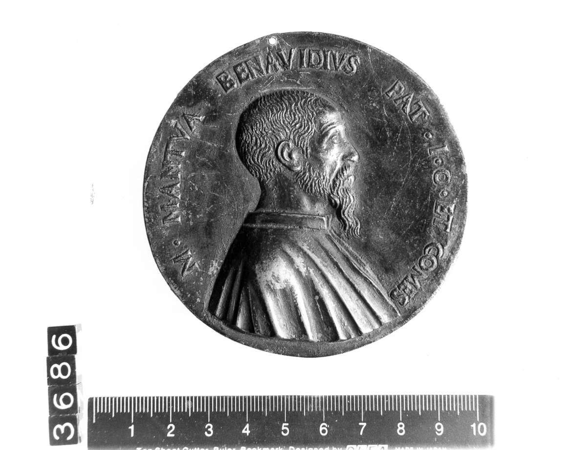 medaglia di Martino da Bergamo (sec. XVI d.C)