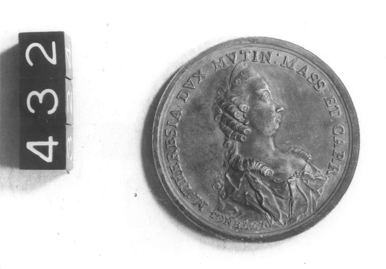 medaglia di Tonelli Giovan Battista (sec. XVIII d.C)