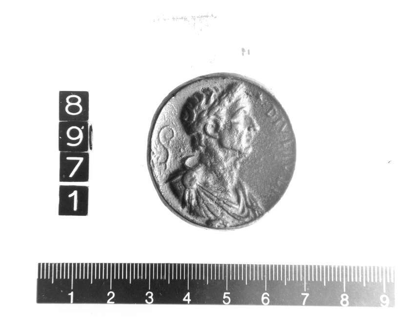 medaglia - produzione romana o fiorentina (seconda metà sec. XV d.C)