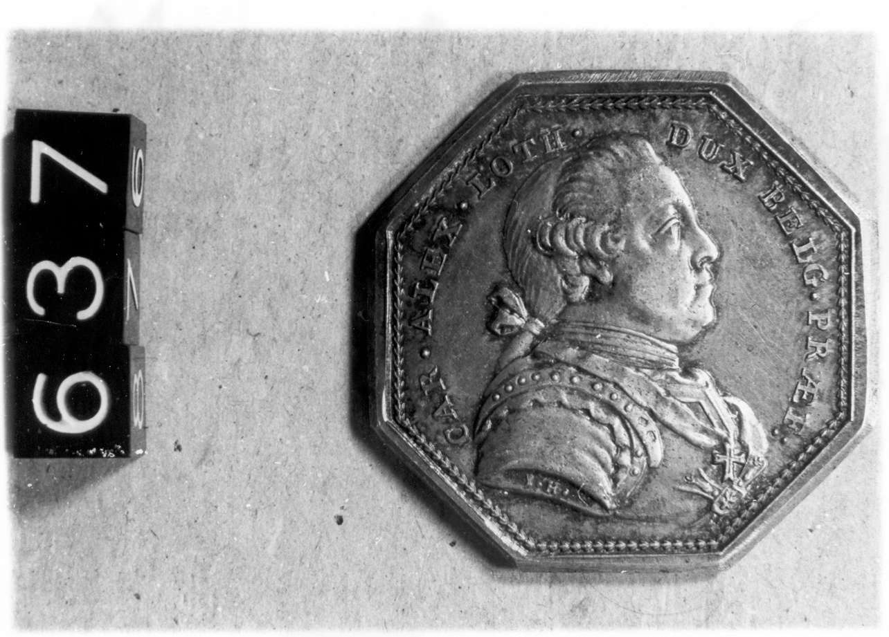 medaglia di Harrewin Jean-Baptiste (sec. XVIII d.C)