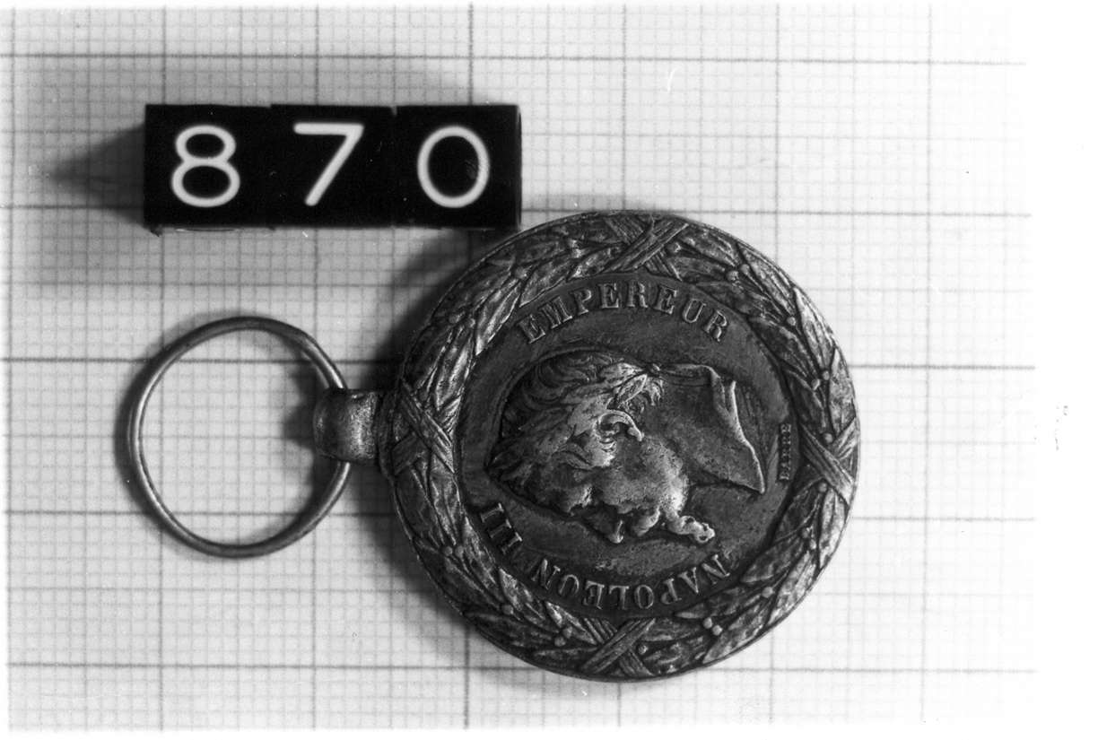 medaglia di Barre A. D (sec. XIX d.C)
