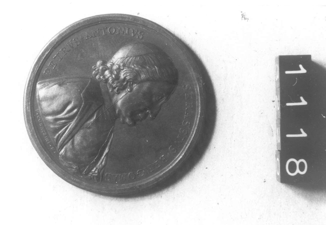 medaglia di Corazzini Francesco (sec. XVIII d.C)