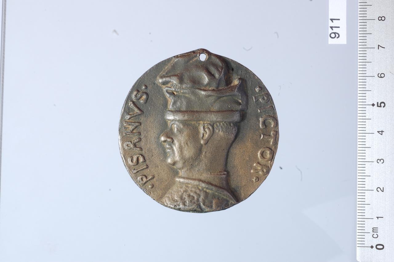 medaglia di Antonio di Puccio Pisano detto Pisanello (bottega) (prima metà sec. XV)
