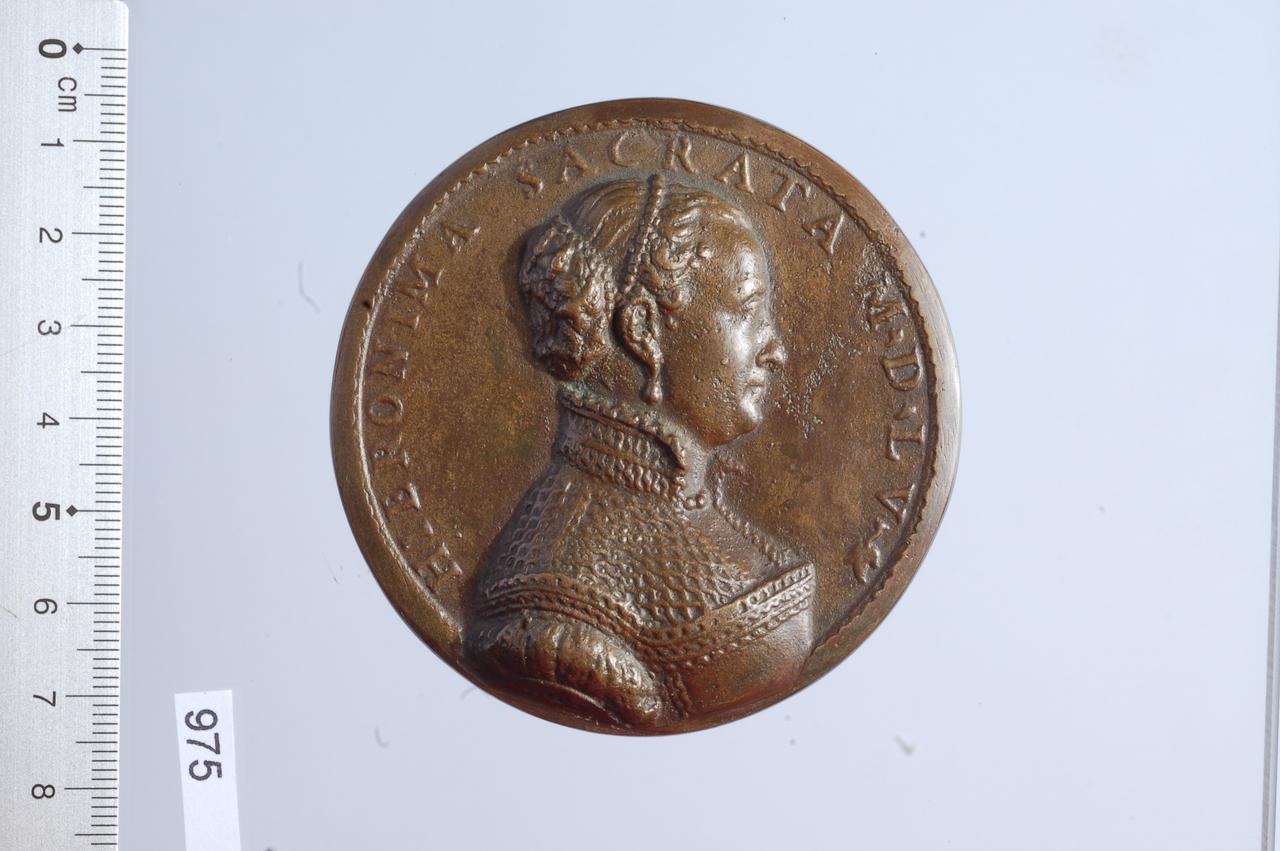 medaglia di Pastorini Pastorino de' (sec. XVI)