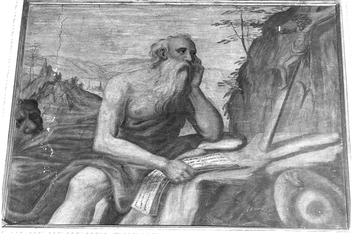 San Girolamo (dipinto) di Orlandini Giulio (attribuito) (prima metà sec. XVII)
