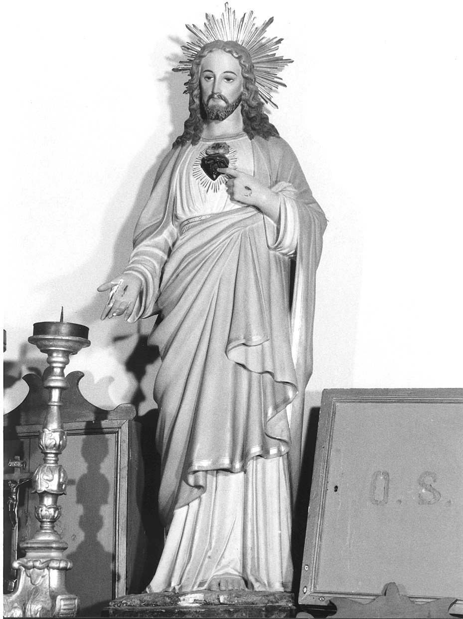 Sacro Cuore di Gesù (statua) - ambito altoatesino (inizio sec. XX)