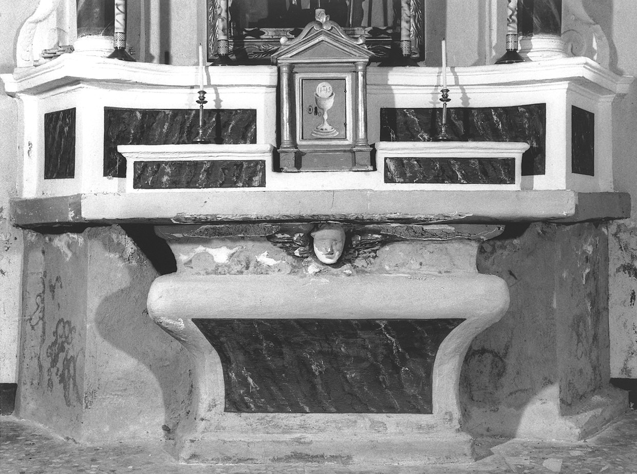 altare - ambito parmense (secondo quarto sec. XVIII)