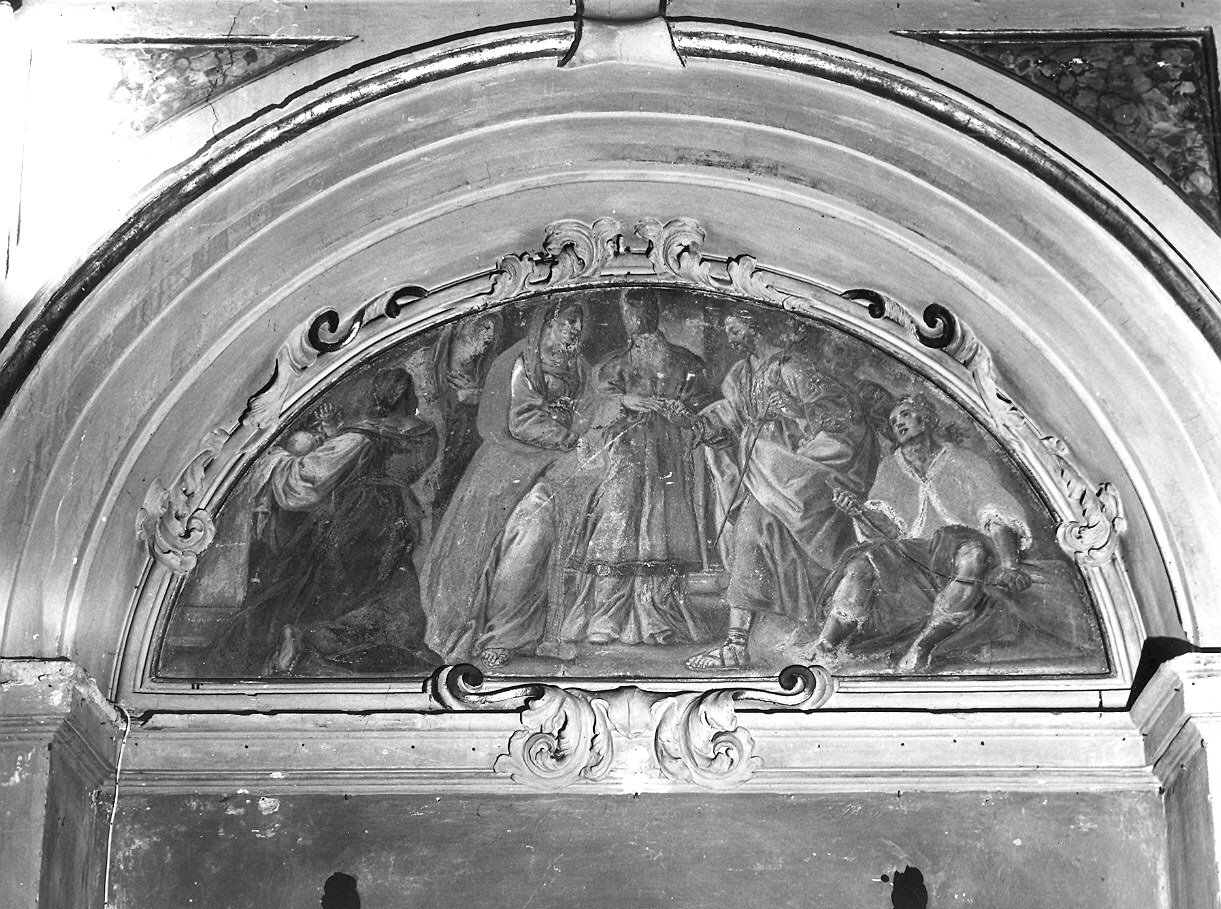 Sposalizio di Maria Vergine (dipinto) - ambito piacentino (sec. XVIII)