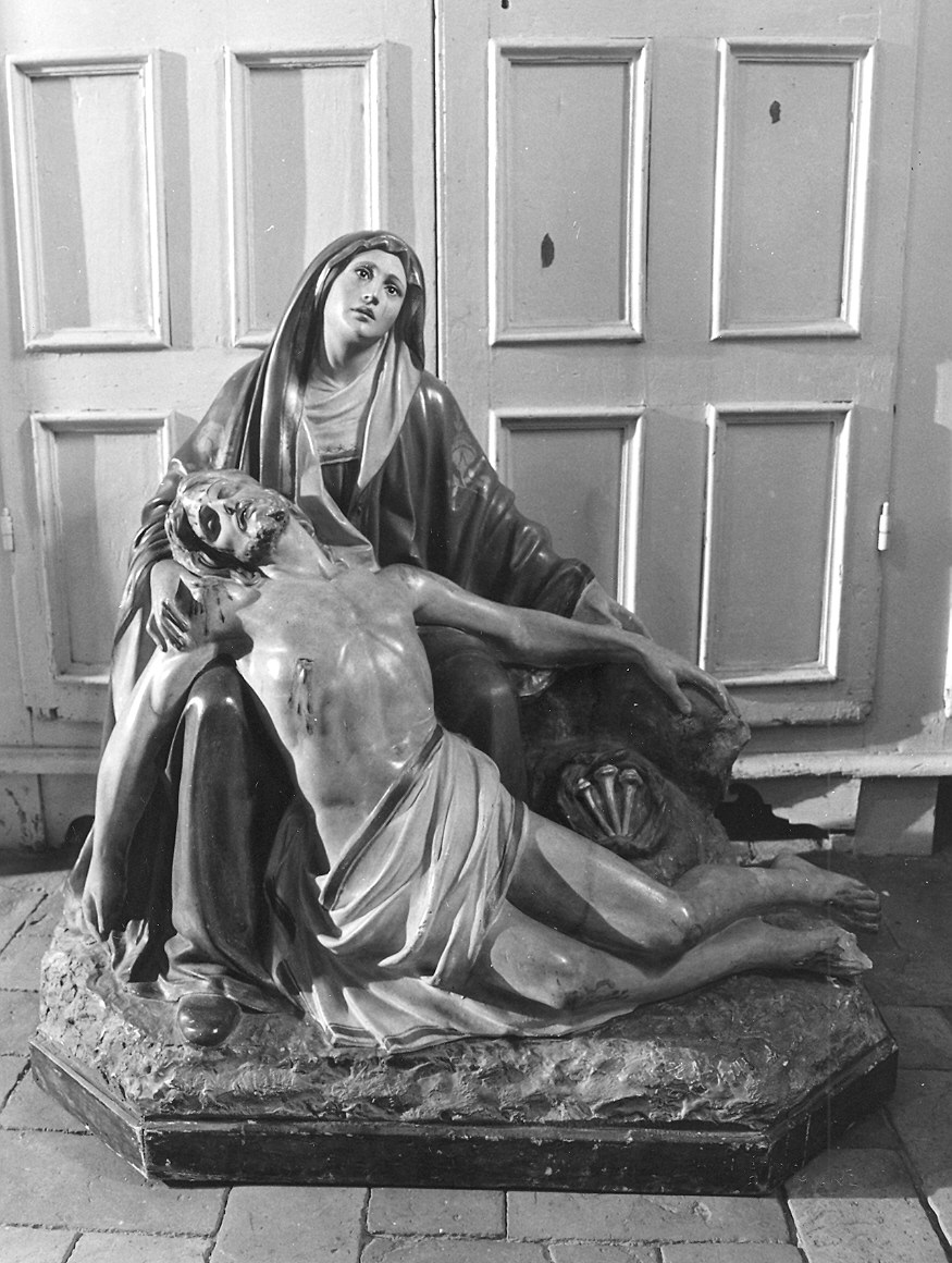 Pietà (statua) - ambito emiliano (sec. XIX)