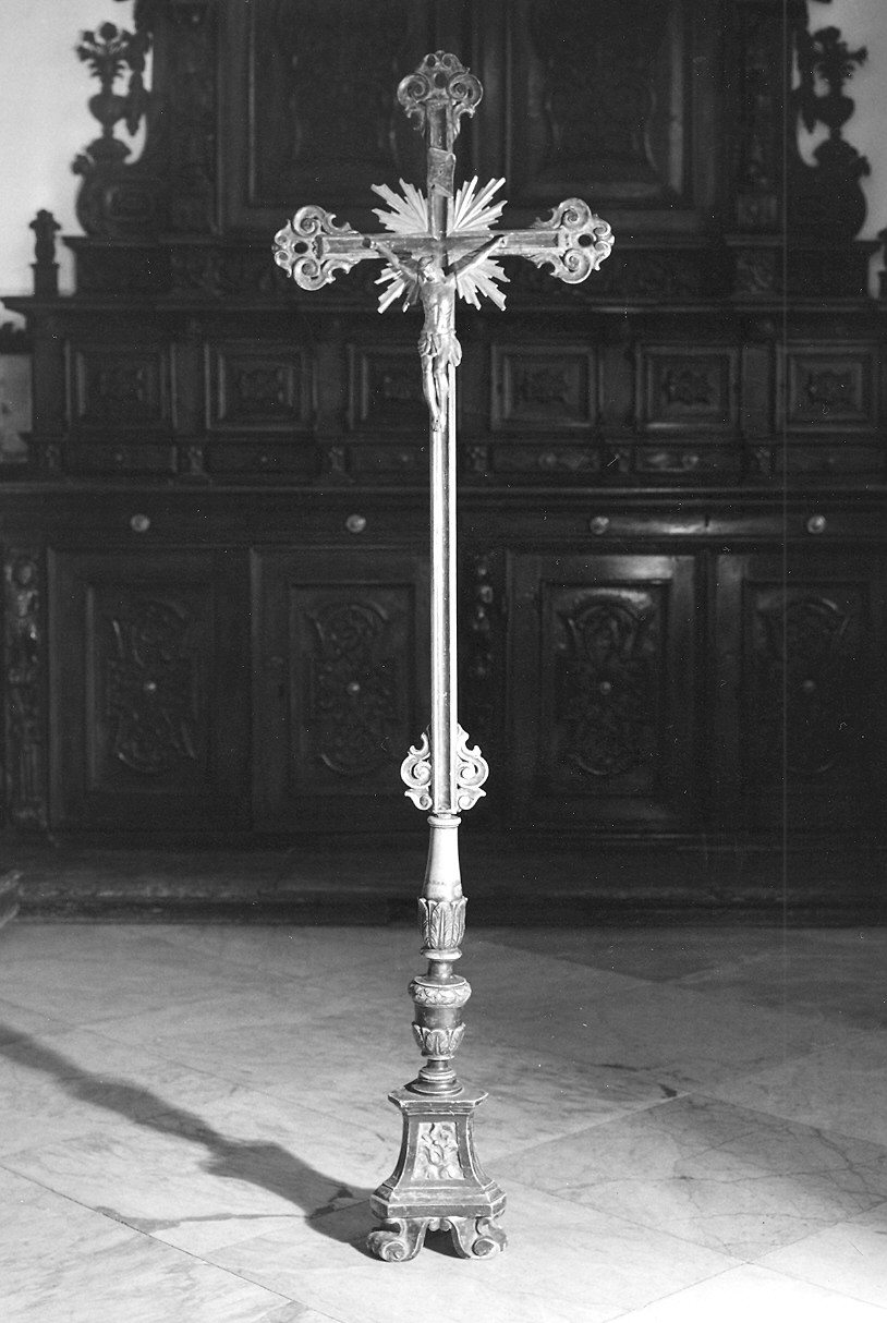 croce d'altare - ambito piacentino (fine sec. XVIII)