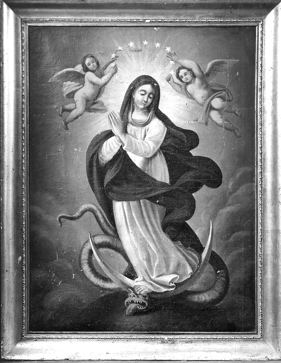 Vergine Immacolata (dipinto) - ambito piacentino (sec. XVIII)