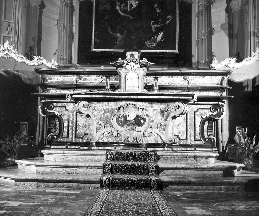 altare maggiore - ambito piacentino (sec. XVIII)