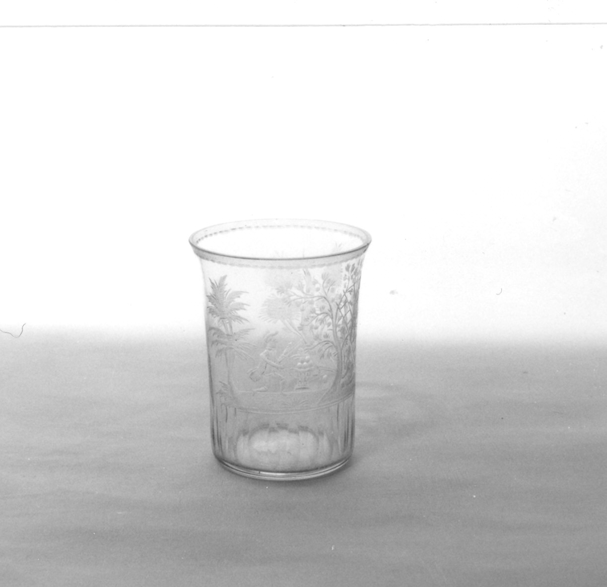 bicchiere - ambito muranese (sec. XVIII)