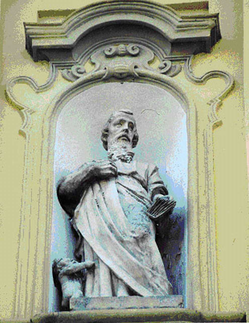 San Matteo Evangelista (statua, serie) - ambito emiliano (sec. XVIII)