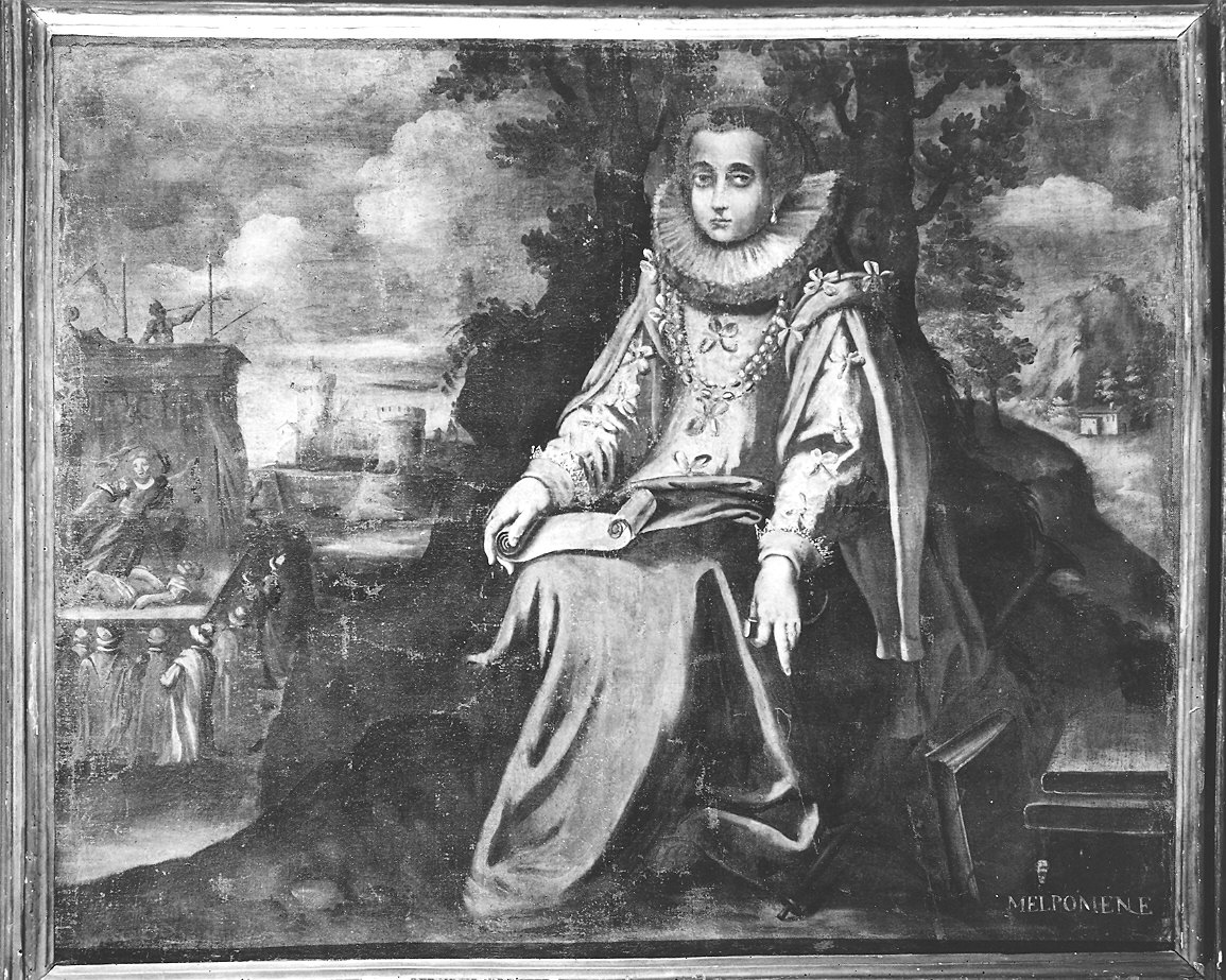 Musa della Tragedia, Melpomene (dipinto) - ambito Italia settentrionale (prima metà sec. XVII)