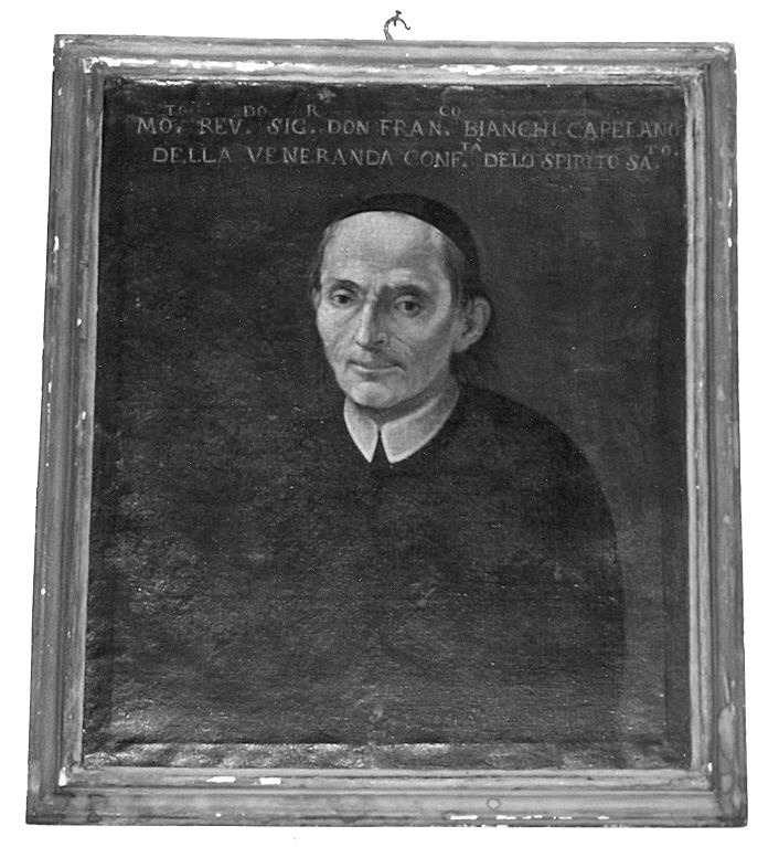 ritratto di Don Francesco Bianchi (dipinto) - ambito emiliano-lombardo (fine/inizio secc. XVII/ XVIII)